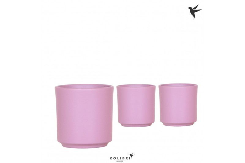 Keramische pot Kolibri Home Simplicity pot violet 