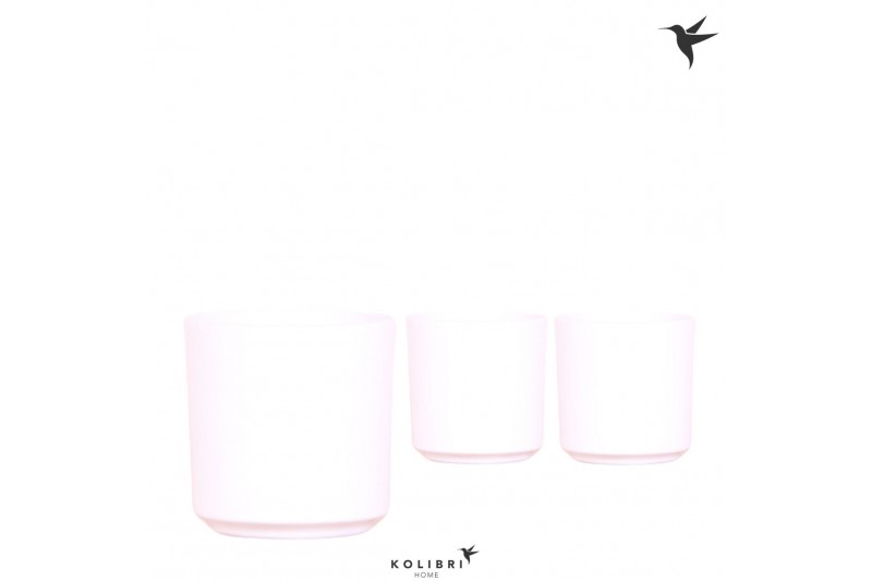 Keramische pot Kolibri Home Simplicity pot white 