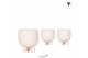 Keramische pot Kolibri Home Gummy pot travertine 