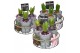 Arrangementen hyacinthus Hyacint Brocante Zink HL19680 [LOVELY COLORS] 