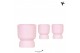 Keramische pot Kolibri Home Diabolo pot pink 