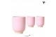 Keramische pot Kolibri Home Glazed pot pink 