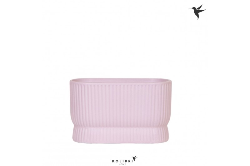 Keramische pot Kolibri Home Diabolo twin pot pink 