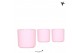 Keramische pot Kolibri Home Simplicity pot pink 