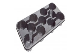 Spathiphyllum chopin Spathiphyllum 9 cm Chopin in Laura keramiek3 bl.