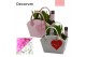 Arrangementen hyacinthus Hyacint Wooden Bag HL15874 [TENDER] 3 pp 90 b 