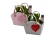 Arrangementen hyacinthus Hyacint Wooden Bag HL15874 [TENDER] 3 pp 90 b 