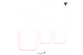 Keramische pot Kolibri Home Simplicity pot white