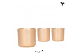Keramische pot Kolibri Home Simplicity pot gold